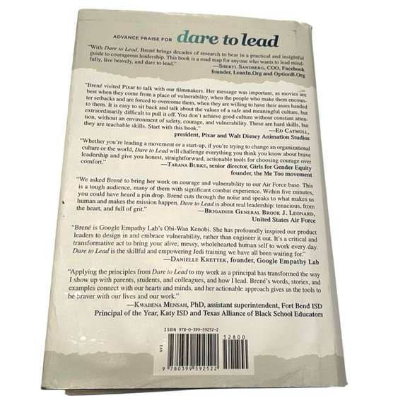 EUC- Brena Brown: DARE TO LEAD - Hardback - Picture 2 of 3